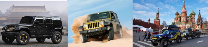 The Wrangler is a symbol among SUV in the whole world.  